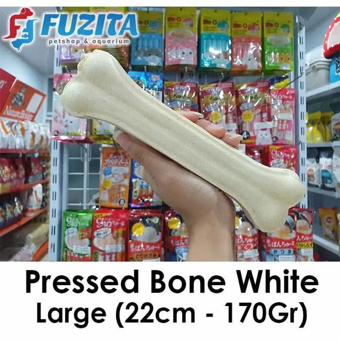Snack Tulang Gigit Anjing Pressed Bone 170Gr