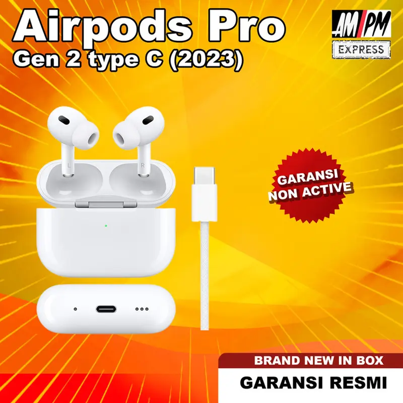 [Live Exclusive] Airpods Pro Gen 2 Type USB C 2023 Original 0