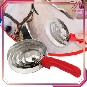 Sisir Pembersih Bulu Sapi Stainless Sisir Bulu Sapi Pembersih Dan Sisir Bulu Sapi Sisir Kambing Dengan Gagang Plastik