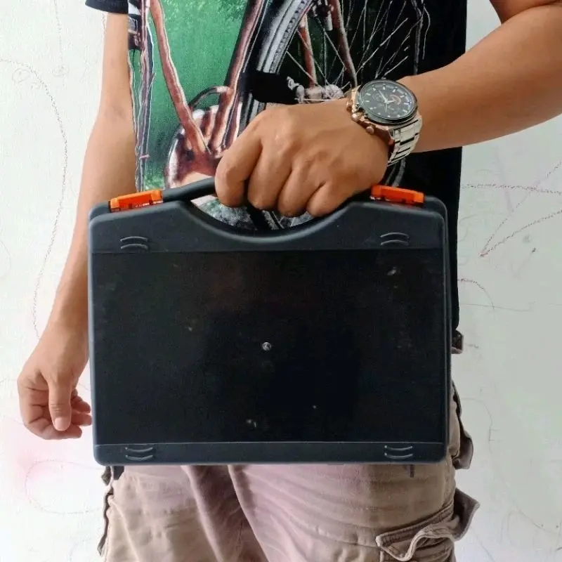Tas // koper // kotak cincin akik permata isi 78 pcs kulut asli 5