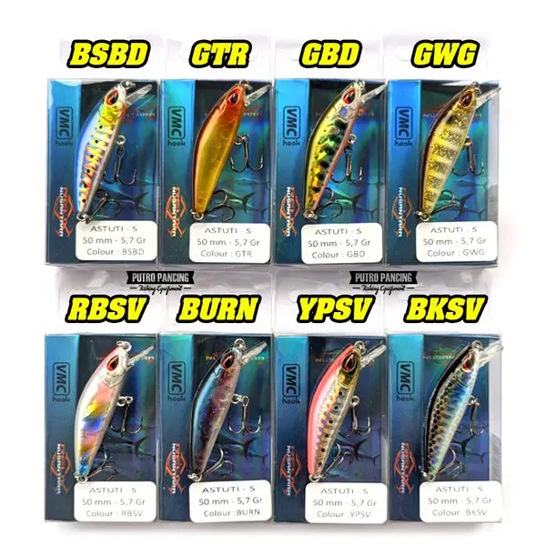 Lure Minnow Astuti S 5,7gr Relix Nusantara 1