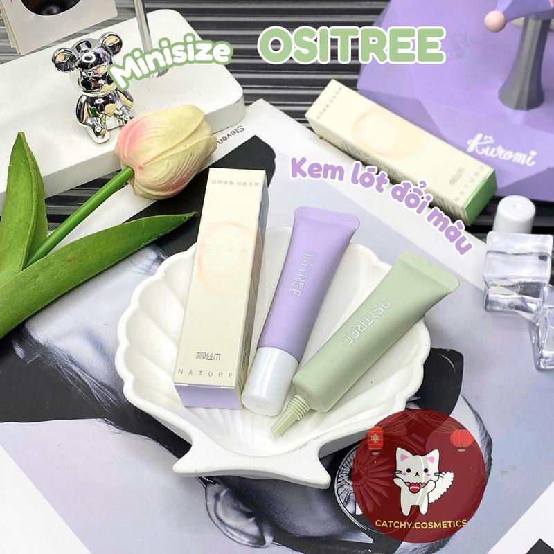 OSITREE Minisize Kem Lót OSITREE Đổi Màu Kem Lót Nền Nâng Tone Đều Màu Da Xanh Tím 5g
