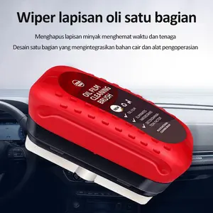 【DR 】Sikat Pembersih Minyak Kaca Mobil Sederhana Praktis Mudah Digunakan Wiper Lapisan Oli Satu Bagian Hemat Waktu dan Tenaga