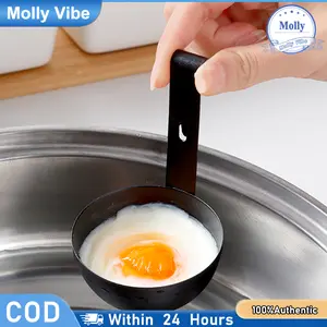 Cetakan Telur (Rebus/Poached/Empuk) Stainless Steel 430 Anti Karat - Mangkok Gantung Kelas Makanan