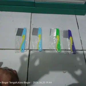 Sisir Kutu Gagang Panjang H767 Sisir Serit Kutu Alat Pembersih Ketombe Efektif untuk Rambut Dewasa dan Anak