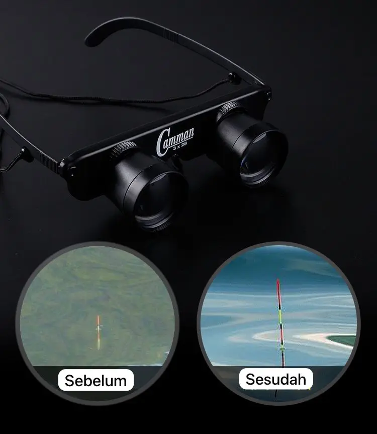 PREMIUM KACAMATA TEROPONG AUTO ZOOM 3SETTINGAN 100METER KHUSUS PANCING MANIA NONTON KONSER MULTIFUNGSI WAJIB