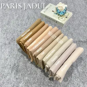 Paris Jadul Varisha / Kerudung Segiempat Paris Jadul Tersedia Pilihan 100+ Warna