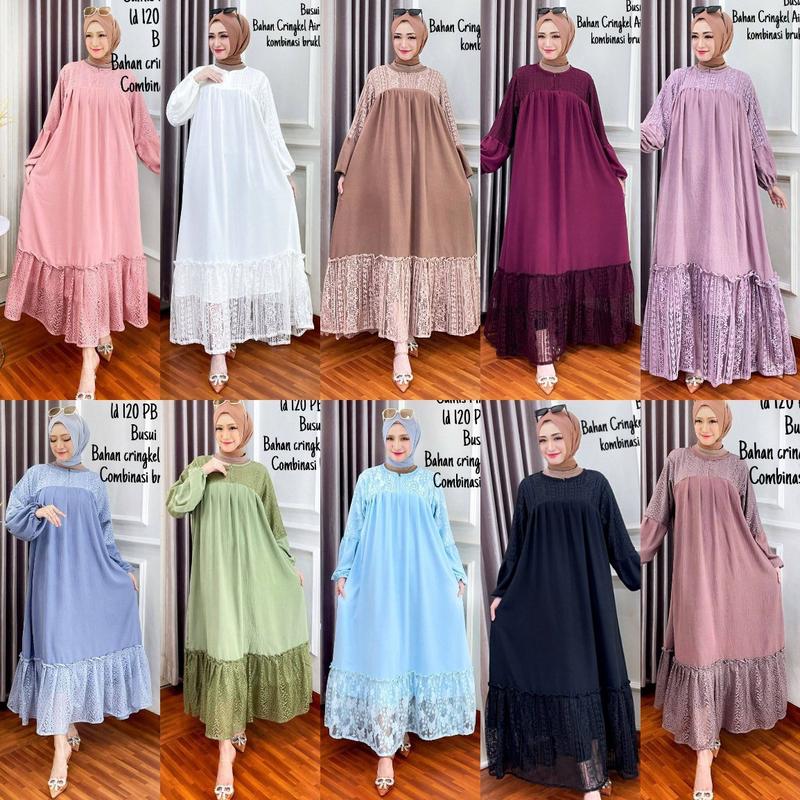 Product Introduction of Gamis Cap - Batik Multi Colour Bahan Rayon Super Jumbo Gamis Kekinian By Batik Cincaro muslim Wanita gaun lebaran kaftan crinkle maxi satin twill vanya hitam 《m》 • black baju brokat kondangan 2024 exclusive Premium 45