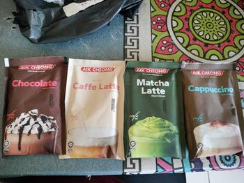 Product Review of AIK CHEONG Cafe Art Variety Pack (Chocolate / Matcha/ Cappuccino / Latte) / Chocolate (Choco / Choco Kosong / Choco Mint / Choco Hazelnut) | 12's from M**y 2