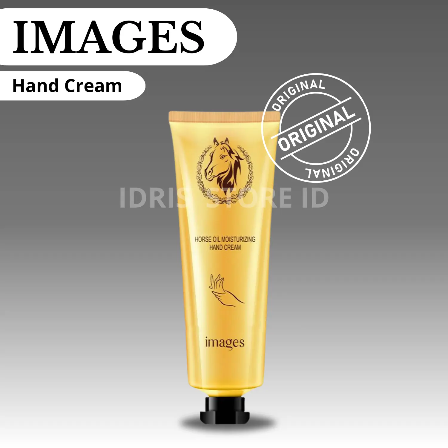 IMAGES Hand Cream Minyak Kuda Horse Oil / Krim Tangan Anti Kering/ Kasar/ Keriput ORIGINAL