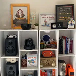 RAK BUKU 7 SUSUN SERBAGUNA Furniture Lemari Minimalis