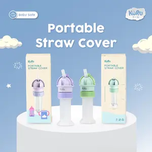 Kuru Portable Straw Cover Sedotan Botol Minum
