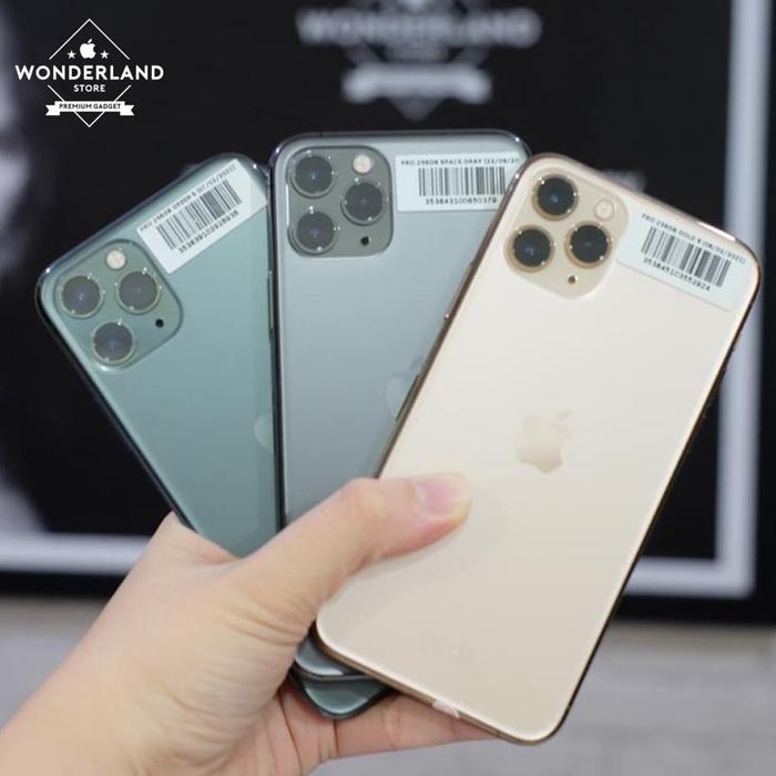 Gambar Second iPhone 11 Pro Max 256GB Nano+eSim, Fullset Original, Mulus - Midnight Green dari Wonderland Store Kota Malang 2 Tokopedia