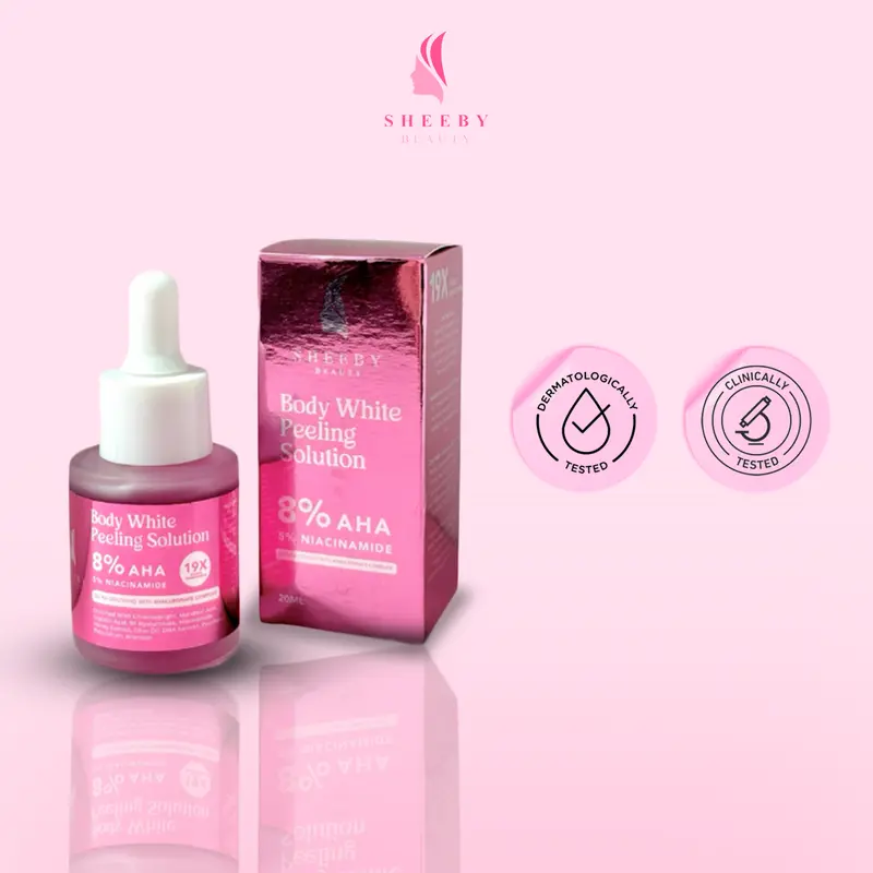 [BUNDLING 3pcs] SCOSME Body White Peeling – 8% AHA + Niacinamide | Solusi Cerah & Haluskan Kulit 5