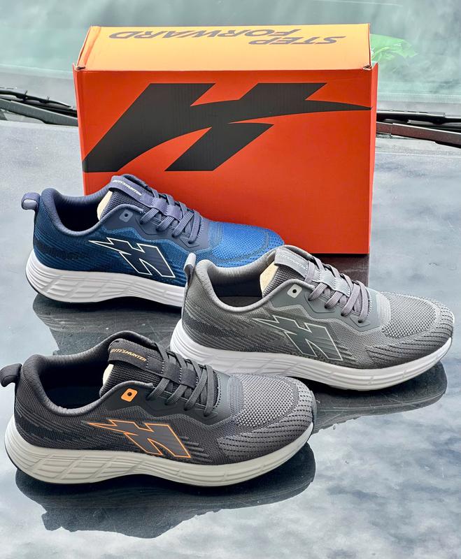 [Mẫu mới 2025] Giày Thể Thao Nam Bitis Hunter CORE 2k25- HSM010400XAM/DEN/XNH (Xám/Đen/Xanh)