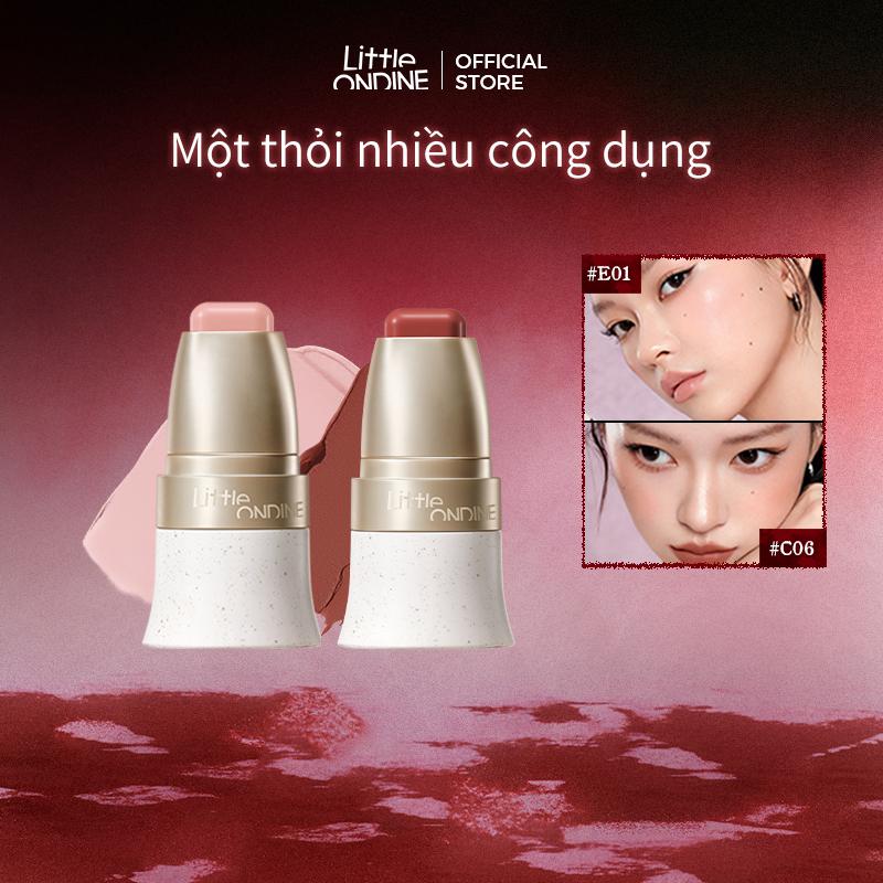  Thanh trang điểm đa năng dưỡng ẩm Little Ondine dùng thay phấn mắt phấn má son môi Highlight 