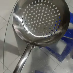 serok bolong saringan Minyak serok gorengan Stainless Kitchenware