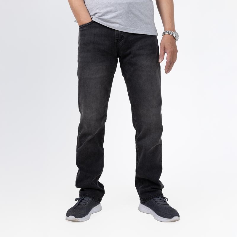 Quấn jean nam ống suông Quảng Châu from châu âu chuẩn đẹp tôn dáng, chất cotton co dãn nhẹ quần jean nam Menswear Pants Có Túi