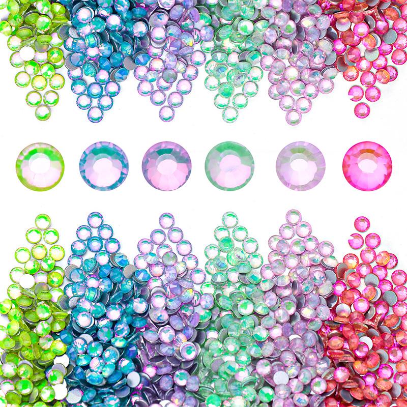 Rhinestones, QIAO SS3-SS50, ไม่ติดกาว, Bling Crystal Opal Series ...
