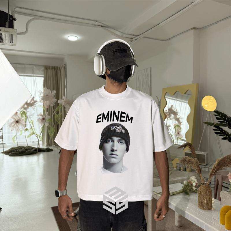 EMINEM RAP GOD [BOXY FIT] T Shirt Cotton 280GSM White & Blac - TikTok ...