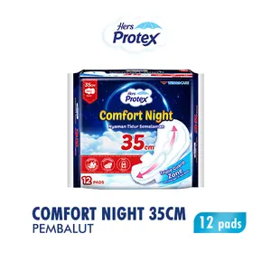 Hers Protex Pembalut Comfort Night 35cm 12 Bag