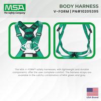 Gambar MSA Body Harness V-FORM 10205395 – Tali Pengaman Tubuh Scaffolding Safety Green Full Body Harness Hijau dari gudangsafetycom Kota Administrasi Jakarta Barat 2 Tokopedia