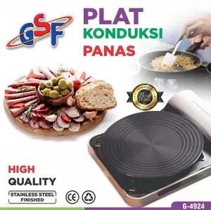 Alas tatakan Panci Anti Gosong / Tatakan Kompor Konduksi 24cm / Alas masak kompor