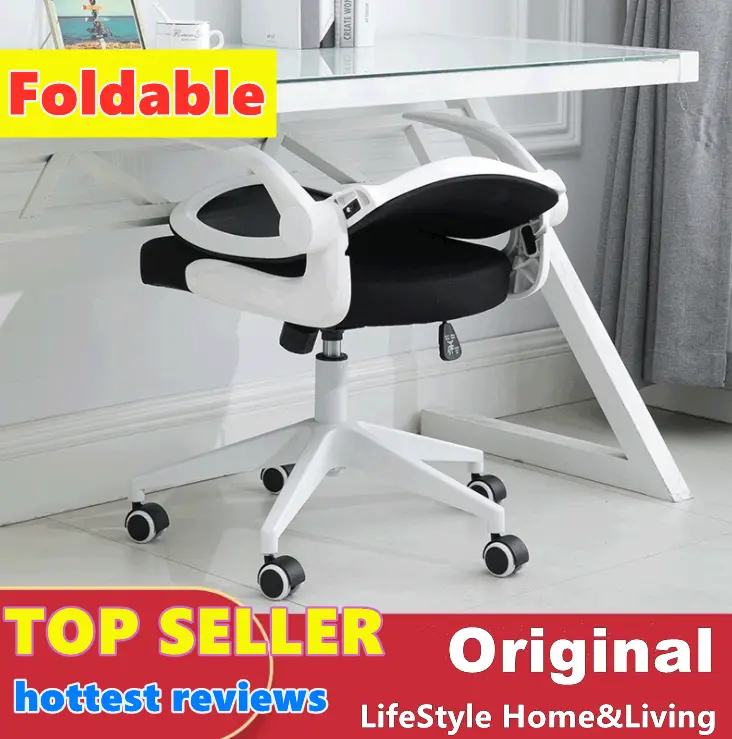 Foldable & Collapsible Office chair - Space-Saving Hot Seller! 2024 New Arrival