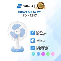 Gambar SANEX Kipas Angin Meja 12 Inch FD-1287 - Biru dari SANEX ID Kab. Tangerang 1 Tokopedia