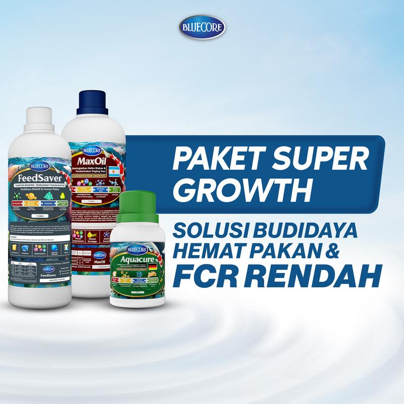 Bluecore Paket Komplit Super Growth Untuk Penambah Nafsu Makan Ikan dan ...