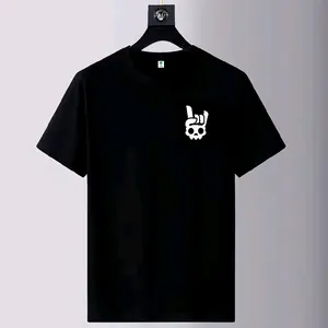 Kaos distro Metal skull pria dan wanita dewasa lengan pendek
