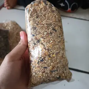 Buma Makanan Hamster Paket Bundling Hemat Pakan Hamster Mix 300gr Serbuk Kayu 300gr Pasir Zeolite 500gr Kuaci 100gr Ideal untuk Belanja Efisien