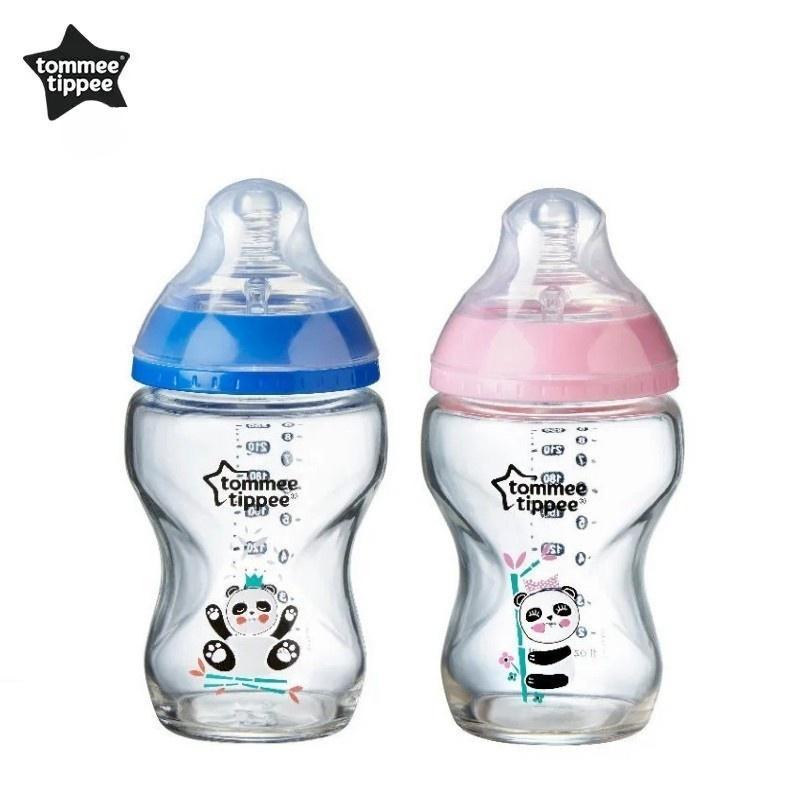 Product Introduction of Bình Sữa Cho Bú Bằng Thủy Tinh, Tommee Tippee,  Vú Chảy Chậm Voi Cho Bé Ngăn ngừa đầy hơi Ngăn ngừa nghẹt thở Dành cho trẻ sơ sinh 9