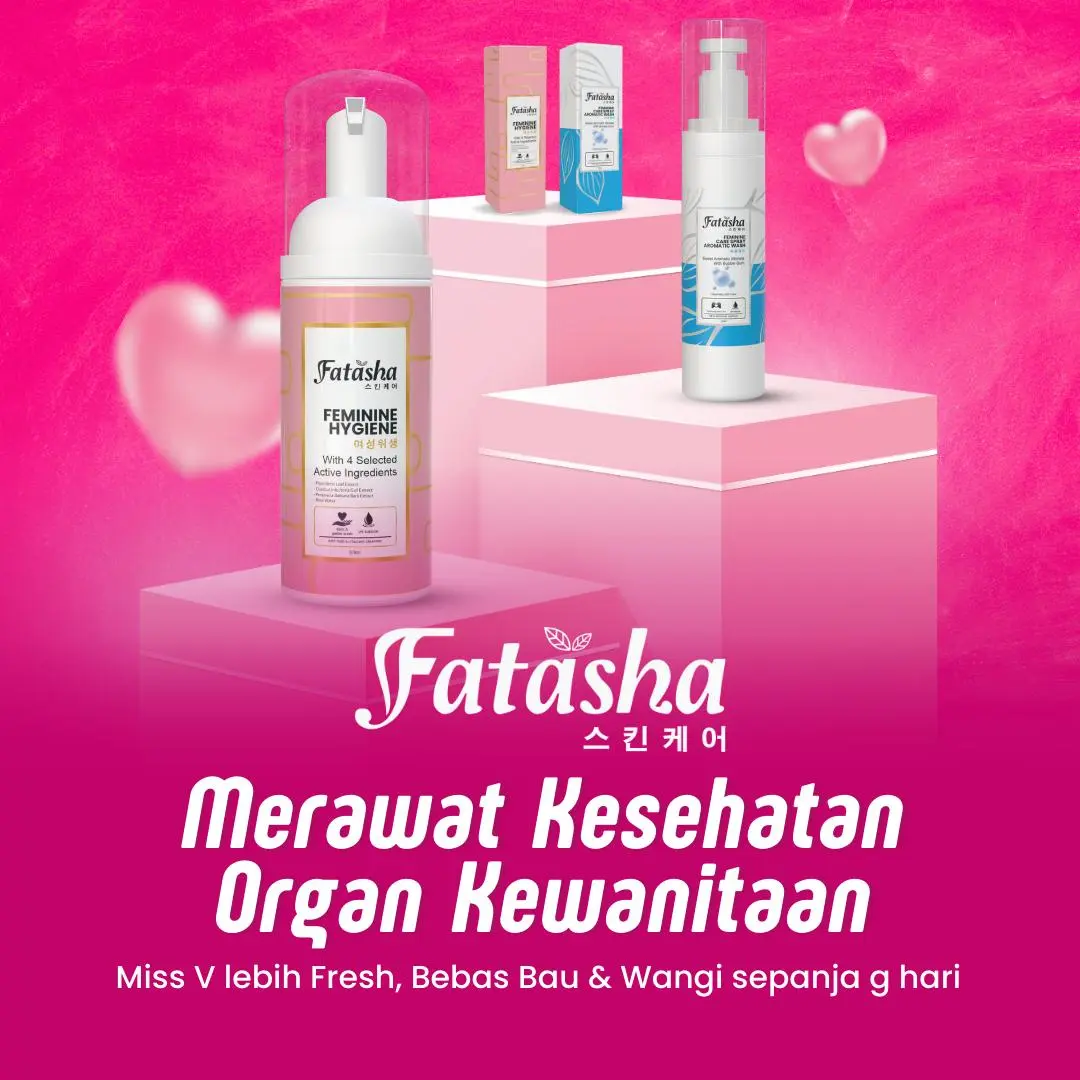 FATASHA FEMINIME HYGIENE & SPRAY CARE Korean, Untuk Merawat Area Kewanitaan Tetap Bersih & Terjaga (Mencegah Keputihan AB Normal & Keriput) BPOM ORIGINAL HALAL