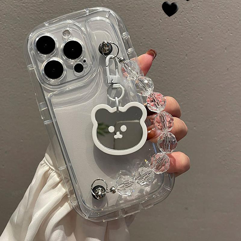 SOGGY Case Tali Casing For Samsung A05 A05S A15 A25 A14 A34 A54 A04 A04S A04E A04 J2 J7 Prime A10 M10 A10S A11 M11 A12 M12 A22 A32 A51 A50 A52 A03 A02S A03S A13 A20 A30 A23 A33 A53 A750 A7 2018 Core 4G 5G Softcase Manik Gelang Bear Lampion Mutiara 7