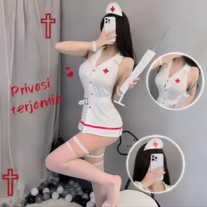 Seragam Perawat/Piyama Seks/Rahasia/Bermain Peran/cosplay/Kostum Pesta/Lingerie Seksi/jk/Hadiah untuk Pasangan Dress
