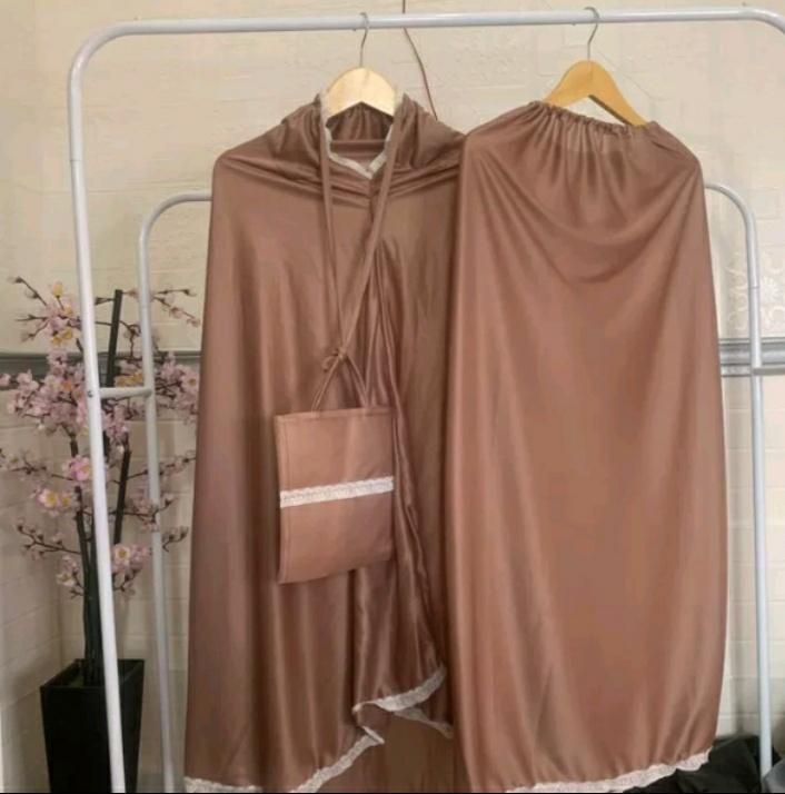 Mekenah dewasa murah, mekenah rendah hyget polos, mekenah amplop renda 5