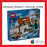 Gambar LEGO City 60417 Police Speedboat and Crooks Hideout dari I-Bricks Kota Administrasi Jakarta Utara 1 Tokopedia