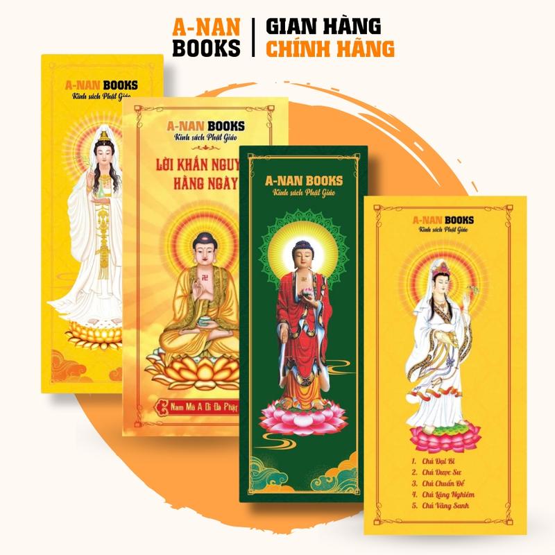 Tờ Khấn Nguyện Tờ Chú Đại Bi Tờ Kinh Sám Hối Kinh Quán Thế Âm Lời Khấn Nguyện đọc hàng ngày - Anan Books