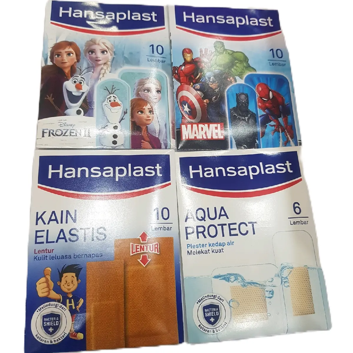 Hansaplast Aqua Protect Kain Elastis Marvel Frozen