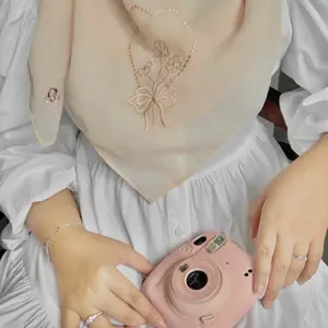 Rosalie Hijab Ceisya Segi Empat Bordir Muslim