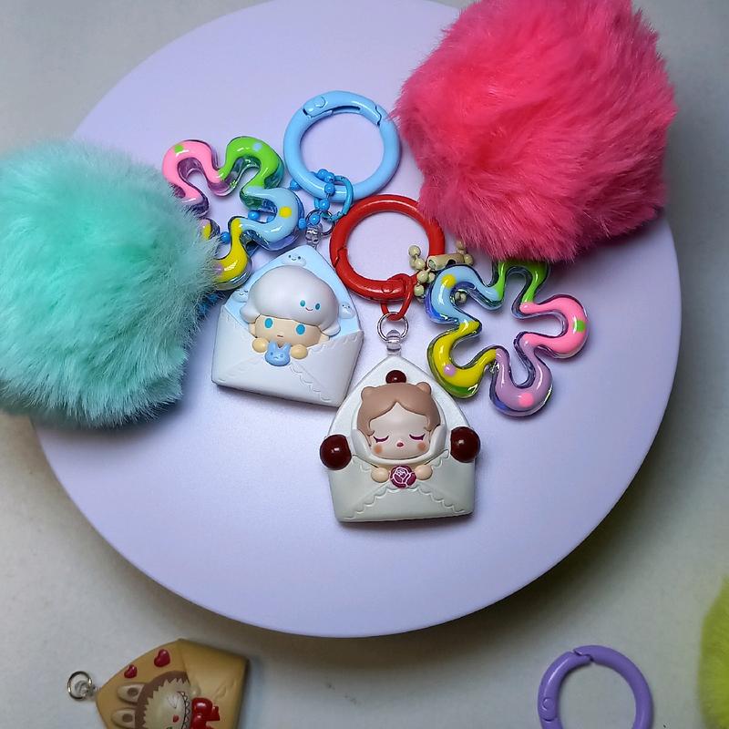 [SALE] Keychain PopBean Dimoo Skullpanda Labubu 0
