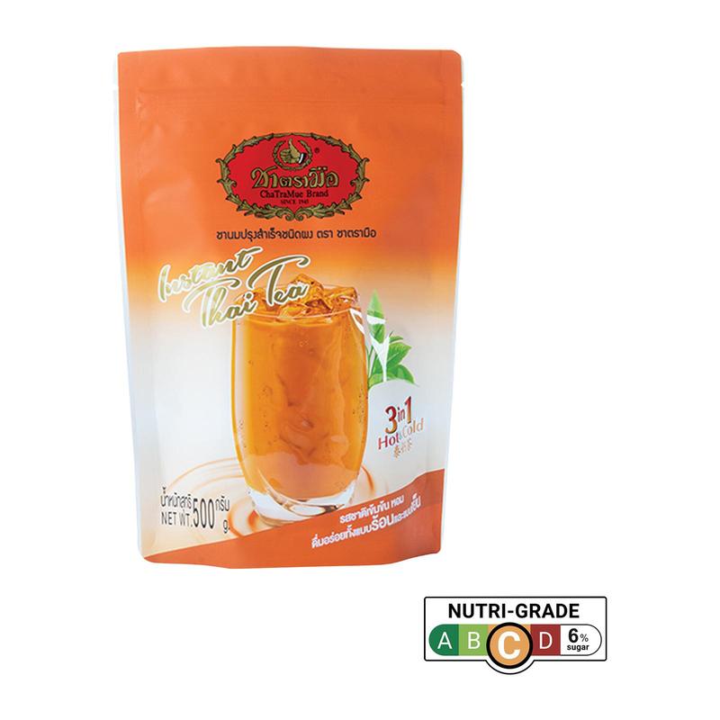 Product Introduction of Cha Tra Mue 3 in 1 Instant Thai Milk Tea Green Milk Tea 15