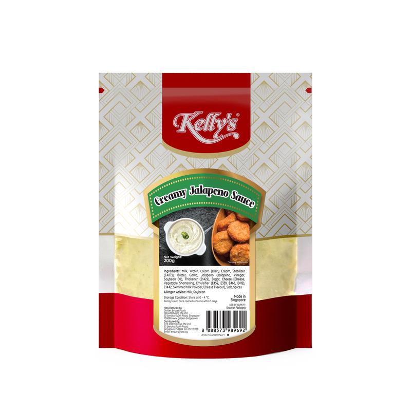 [3 for $8.9] [Tiktok Exclusive] Kelly's Salted Caramel/Creamy Jalapeno Sauce/Dip/Dressing 200g 3