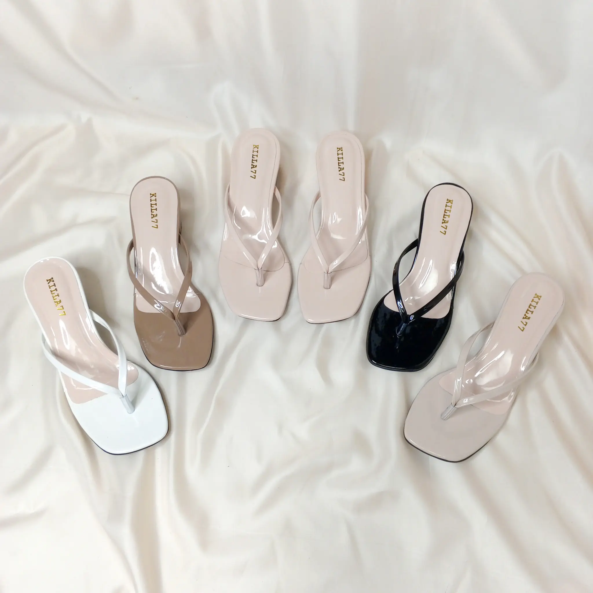 FS HEELS wanita casual trend terbaru simple motif outfit ootd terbaruJPK04