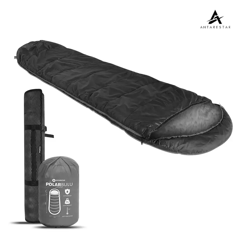 ANTARESTAR Official Paket Hemat Polar Bulu Tidur Camping Free Matras Antarestar Bag Tikar