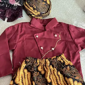 BESKAP Bayi 1 set FREE BLANGKON / Beskap 1-3 tahun