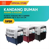 Gambar M-Pets Viaggio Pet Carrier Large / Kandang Anjing Kucing - Blue-Grey dari M-Pets Volk Pets Indonesia Kota Tangerang 1 Tokopedia