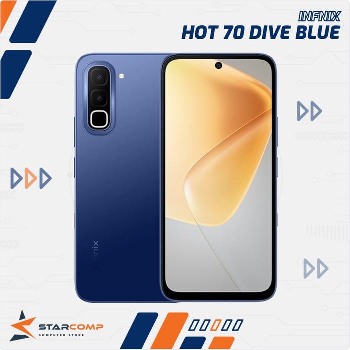 Gambar INFINIX HOT 70 8/128 GB 6.78" IPS HD+ 120Hz 50MP 6000mAh - Green dari Starcomp Semarang Kota Semarang 5 Tokopedia