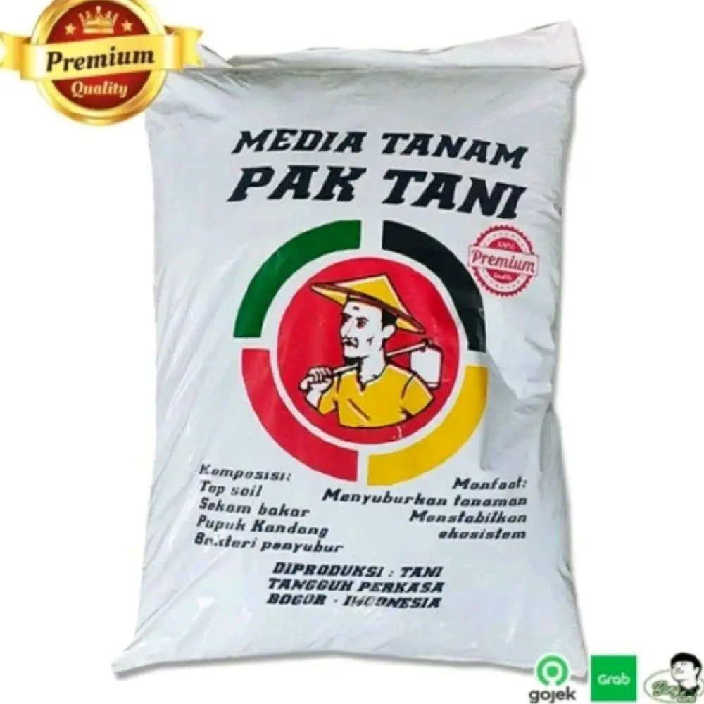 media tanam pak tani siap pakai 10 kg Tanah